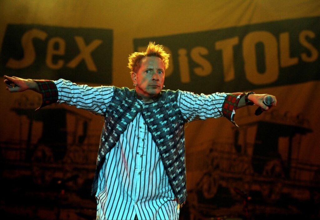 Vocalista do Sex Pistols