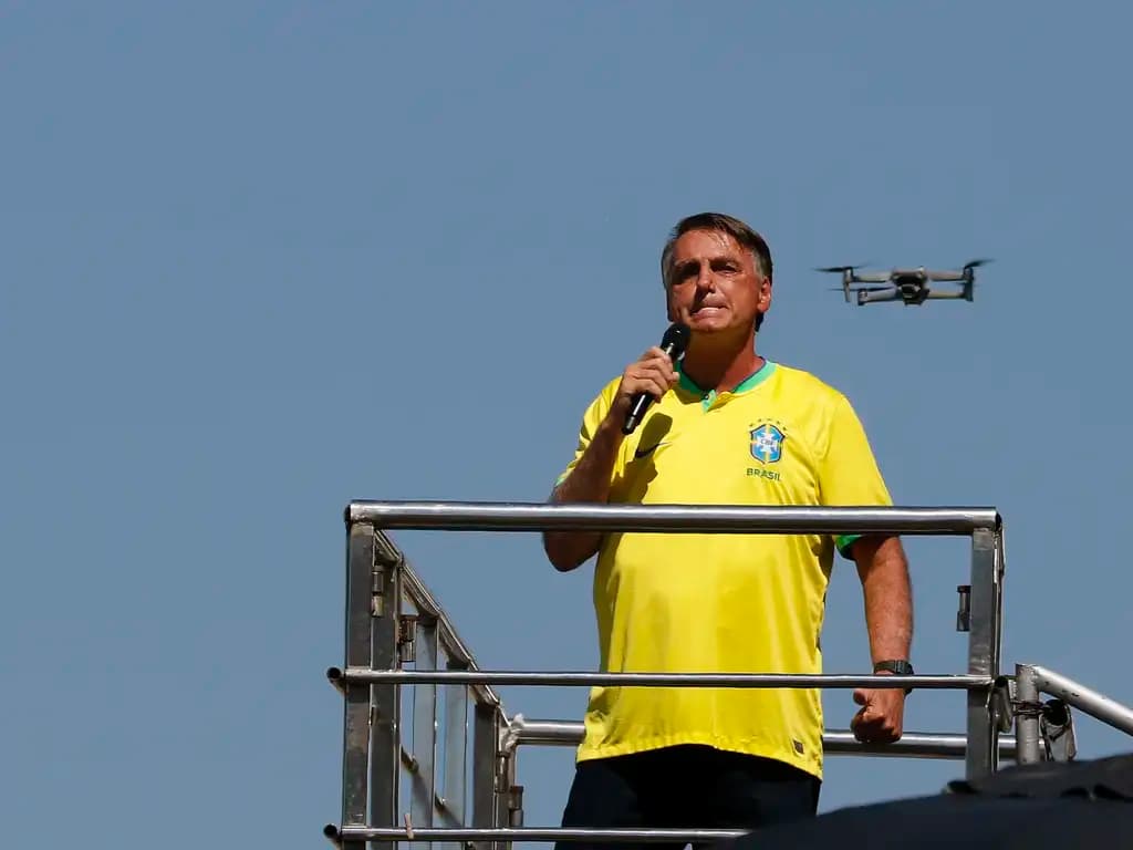 Jair Bolsonaro no 7 de Setembro na Avenida Paulista - Fernando Frazão - Agência Brasil