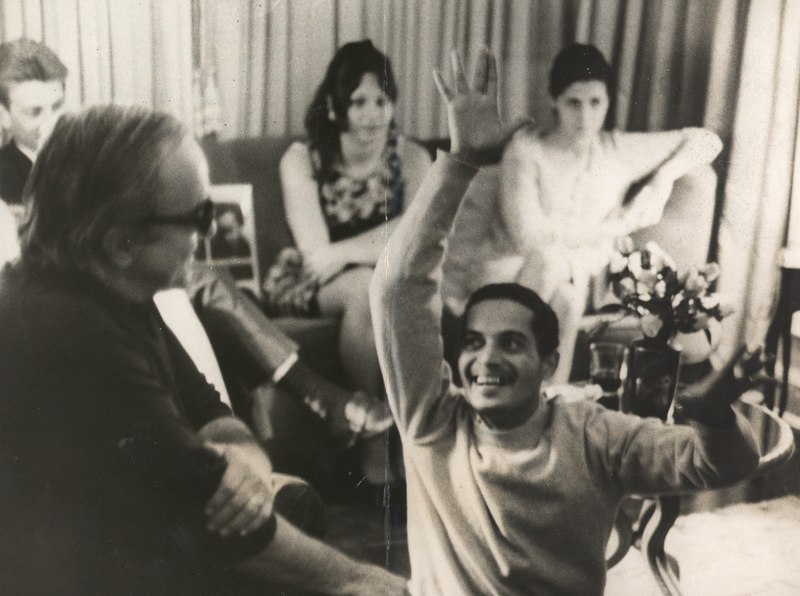 Baden Powell e Vinícuis de Moraes no Teatro da Praia, em 1972 - Wikipedia